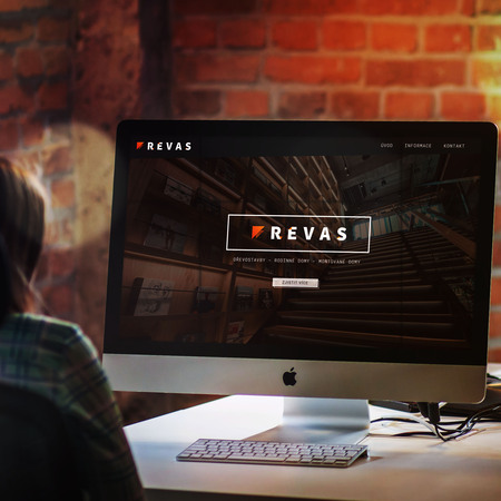 Náhled webu Revas