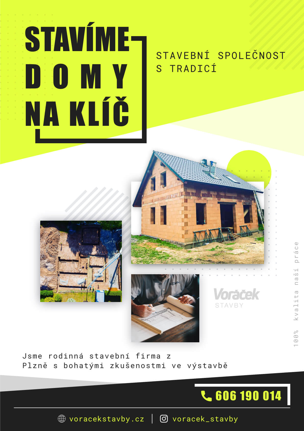 Infografika pro Stavební firmu