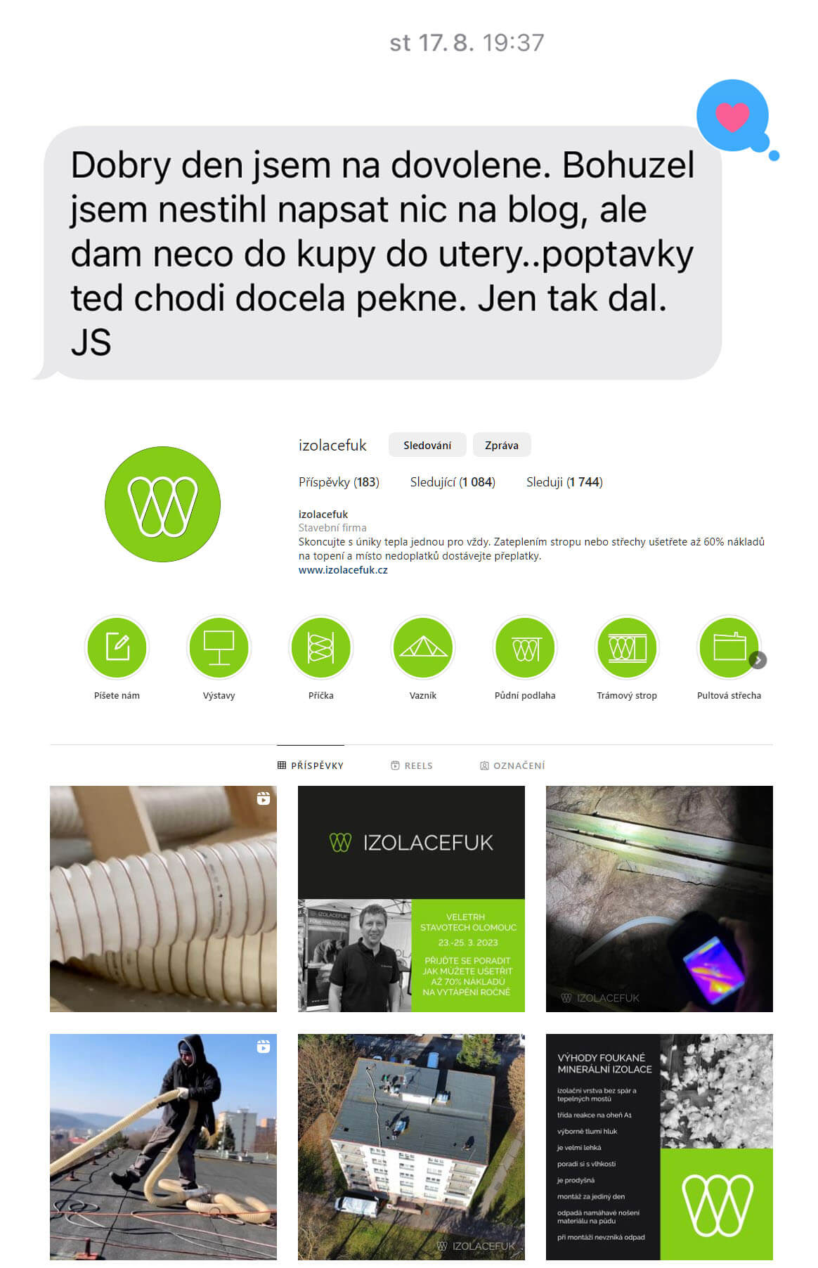 Hodnocení klienta